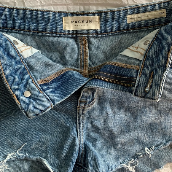 High rise Pacsun Jean shorts - Picture 3 of 8